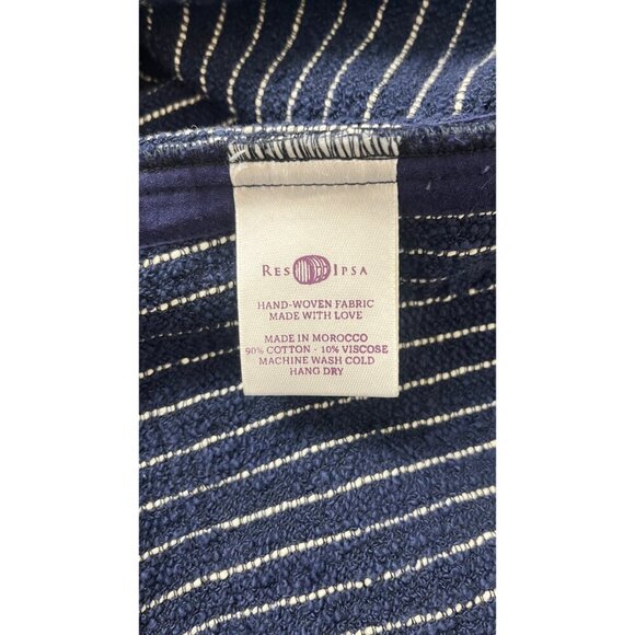 RES IPSA TEXTURED WOVEN DOUBLE BREASTED JACKET L - Picture 7 of 11